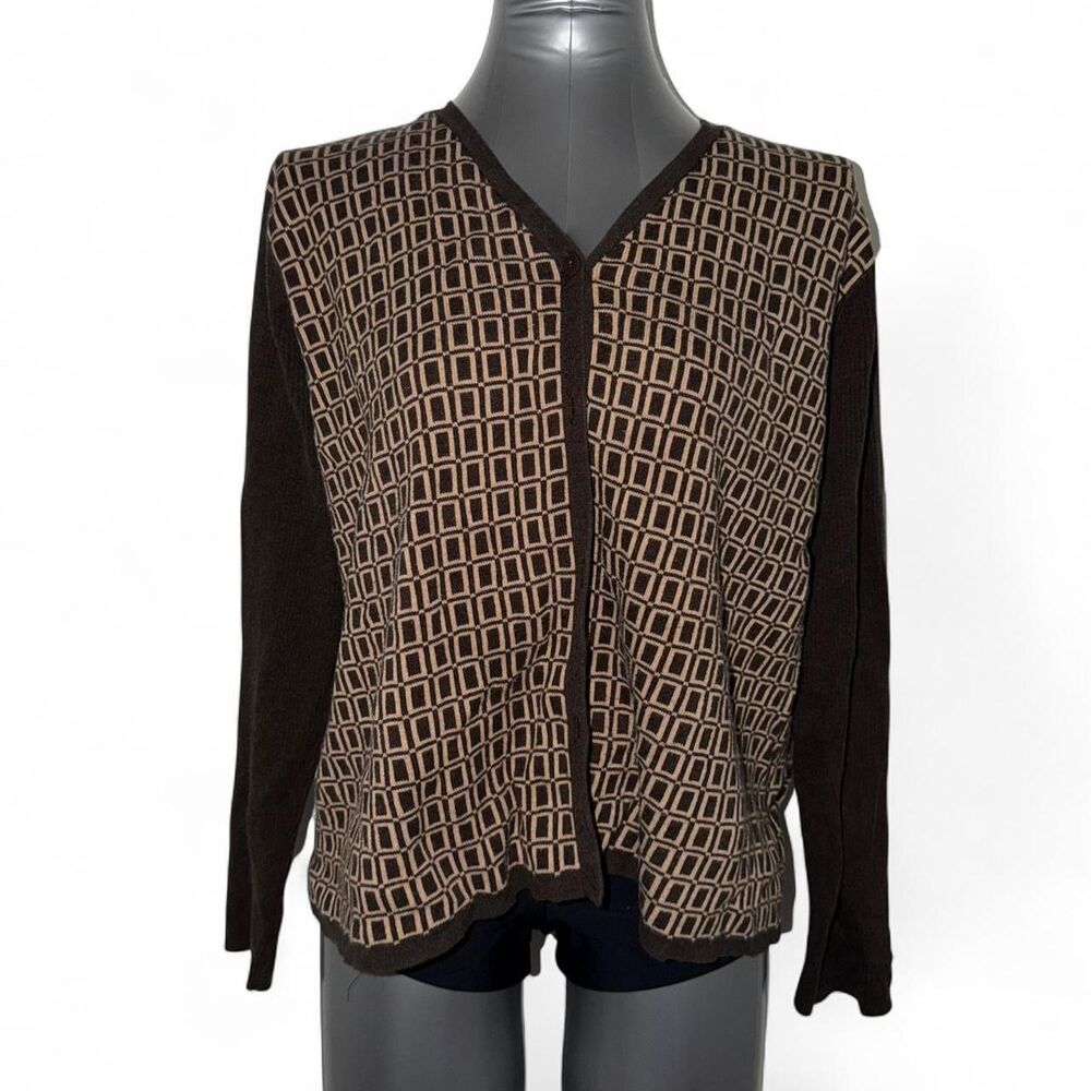 Vintage Liz-claiborne Women's Button up Cardigan